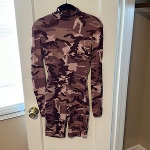 Camouflage romper